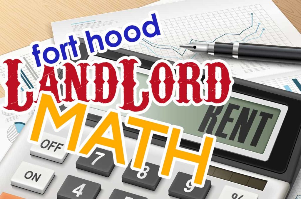 Fort Hood Landlord Math