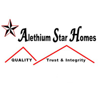 Alethium Star Home Builder Logo