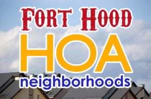 Fort Hood's HOA Neighborhoods