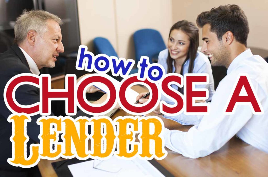 How to Choose a Lender