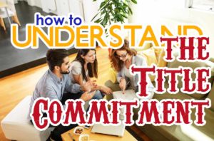 How to understand the title commitment