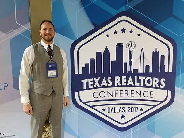 Brian E Adams, Realtor at the convention