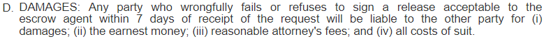 Paragraph 14-D 1-4 Family Resale Contract